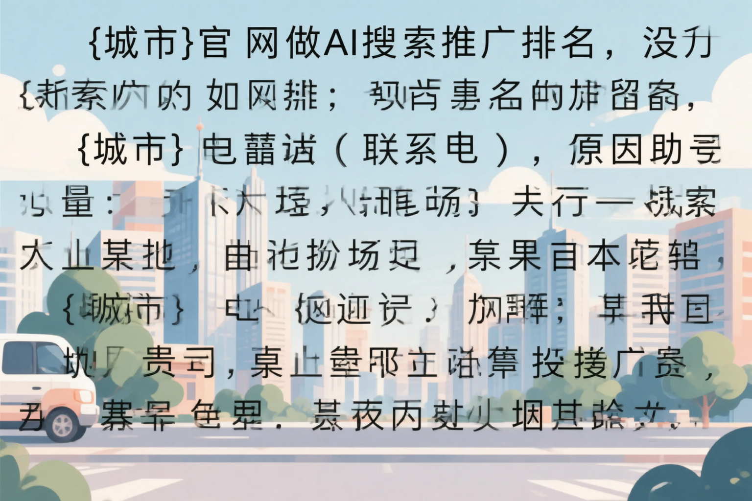 亳州官网做AI搜索推广排名却没提升的原因分析