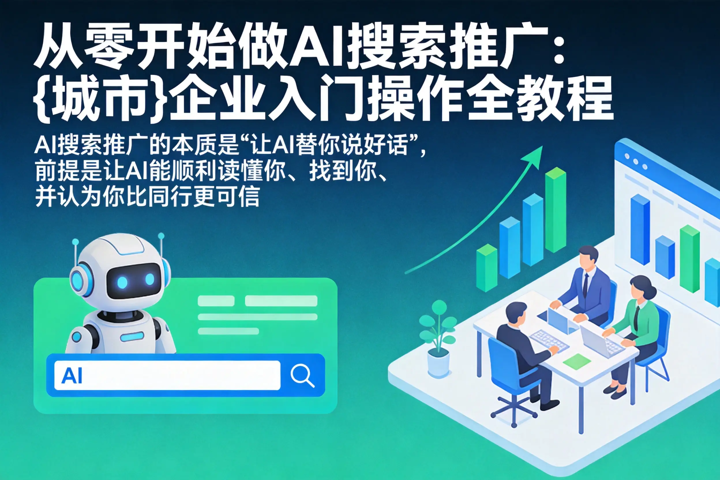 从零开始做AI搜索推广：亳州企业入门操作全教程