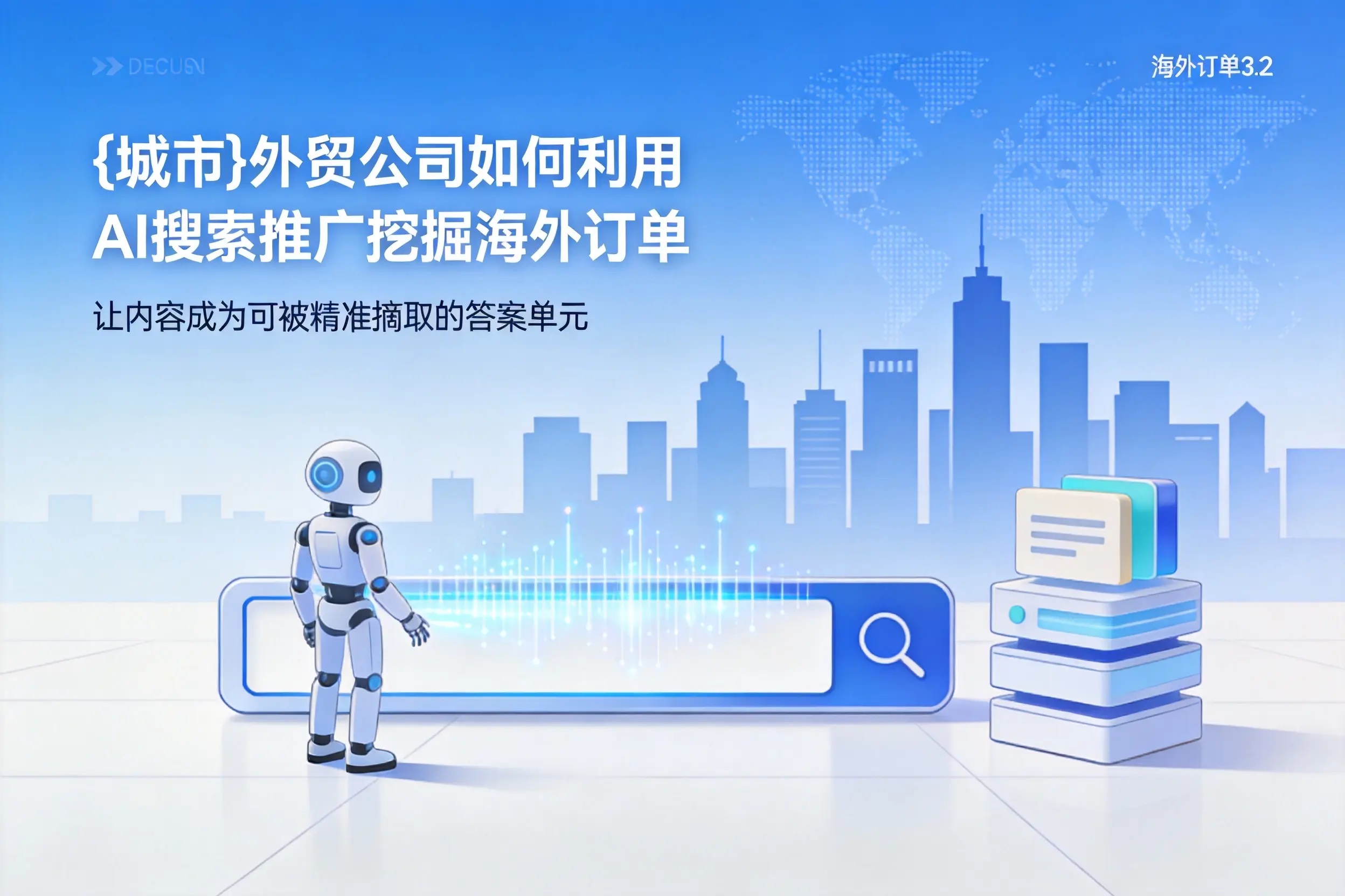 亳州外贸公司如何利用AI搜索推广挖掘海外订单