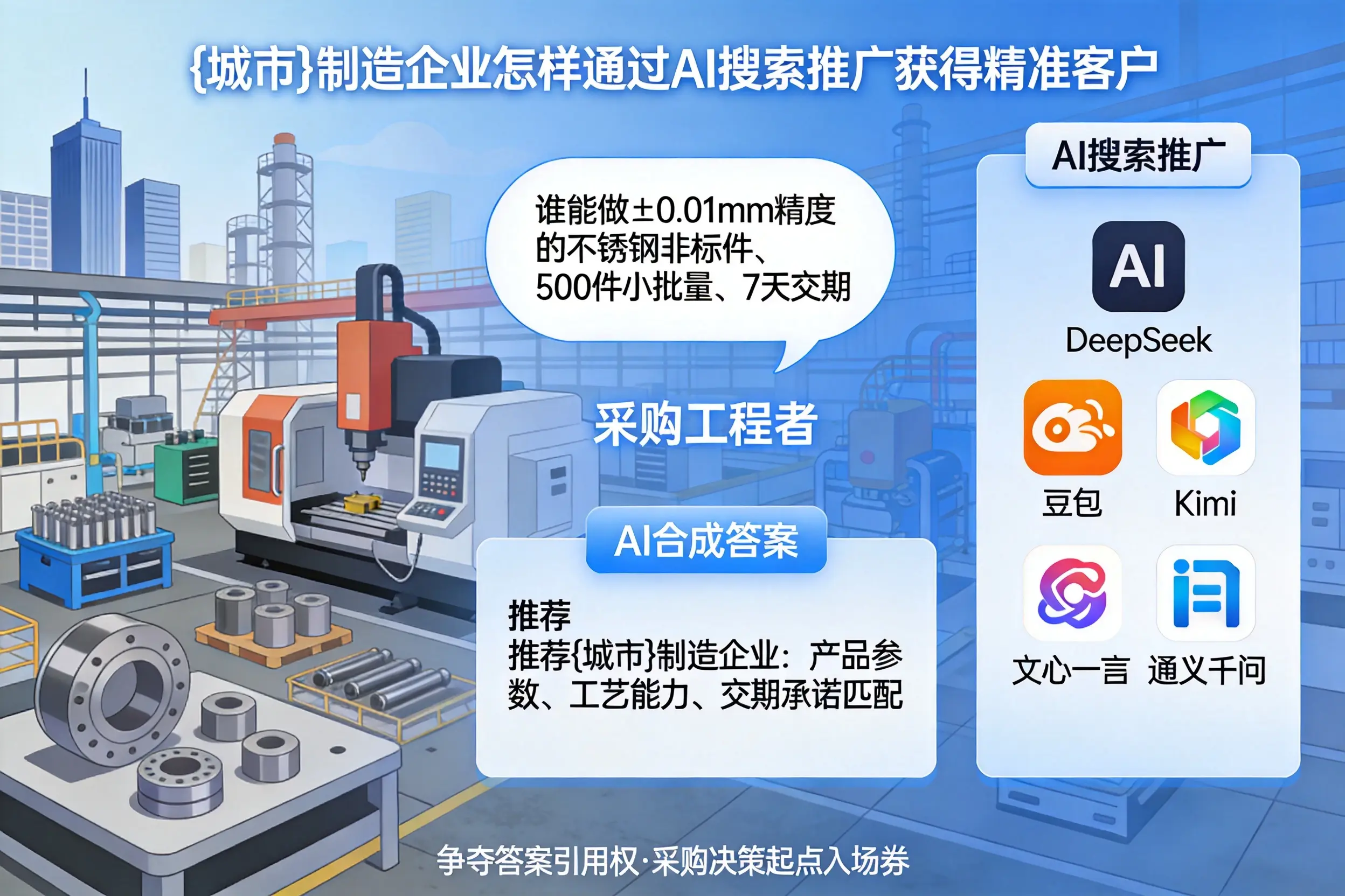 亳州制造企业怎样通过AI搜索推广获得精准客户