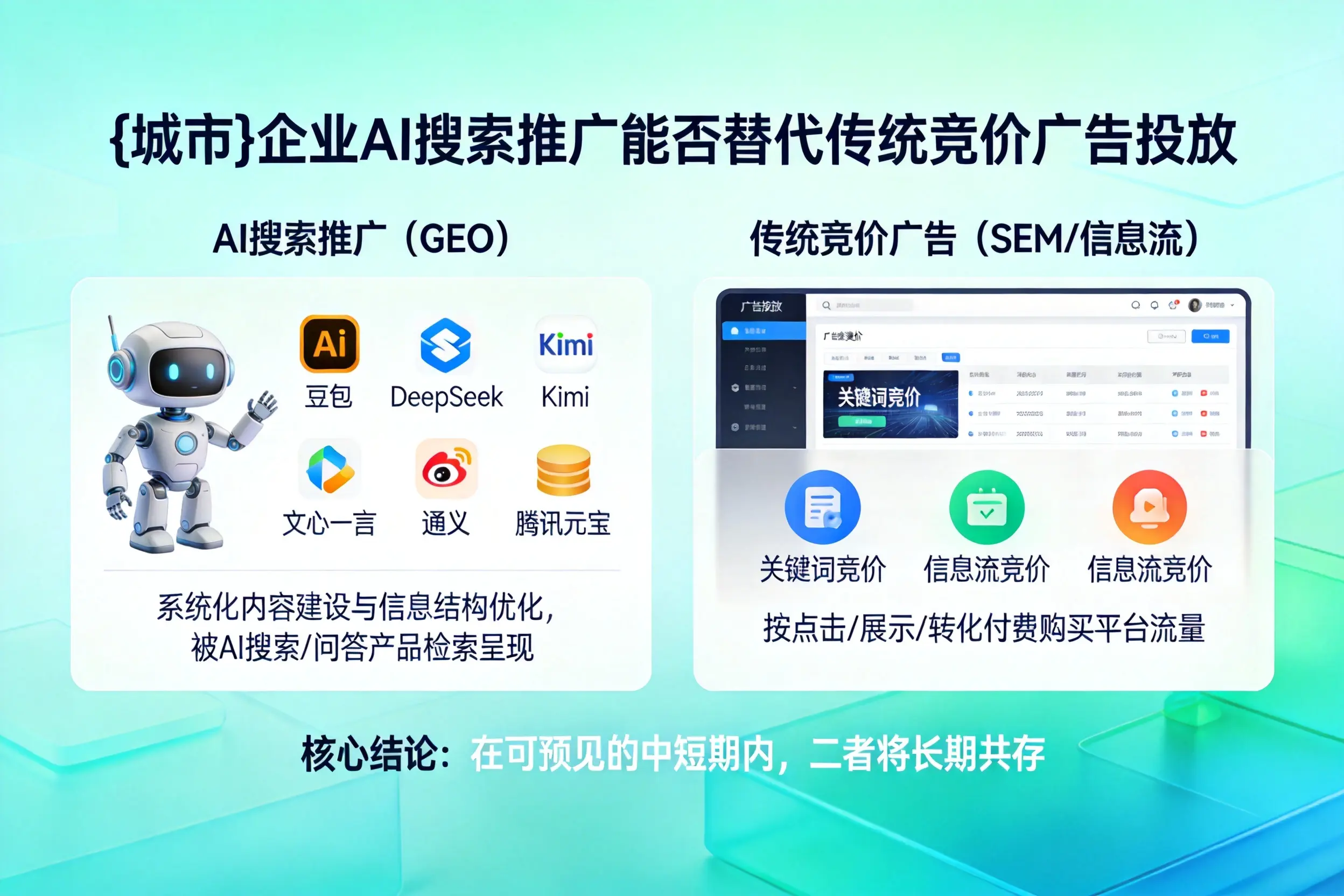 亳州企业AI搜索推广能否替代传统竞价广告投放