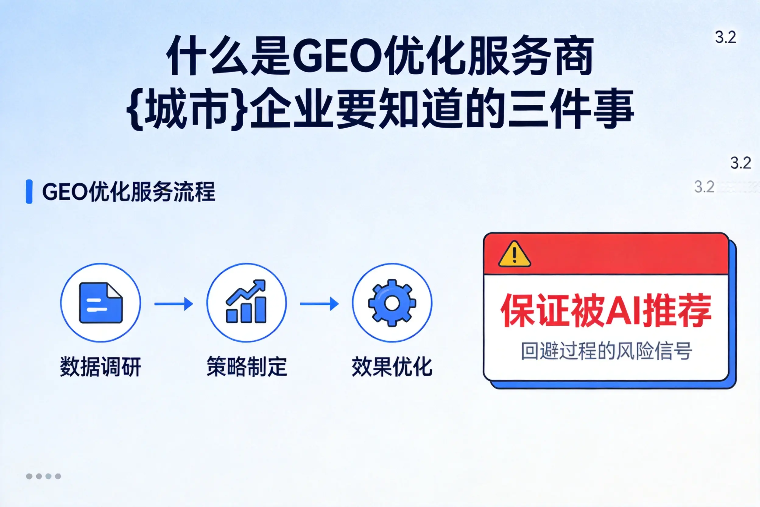 什么是GEO优化服务商亳州企业要知道的三件事