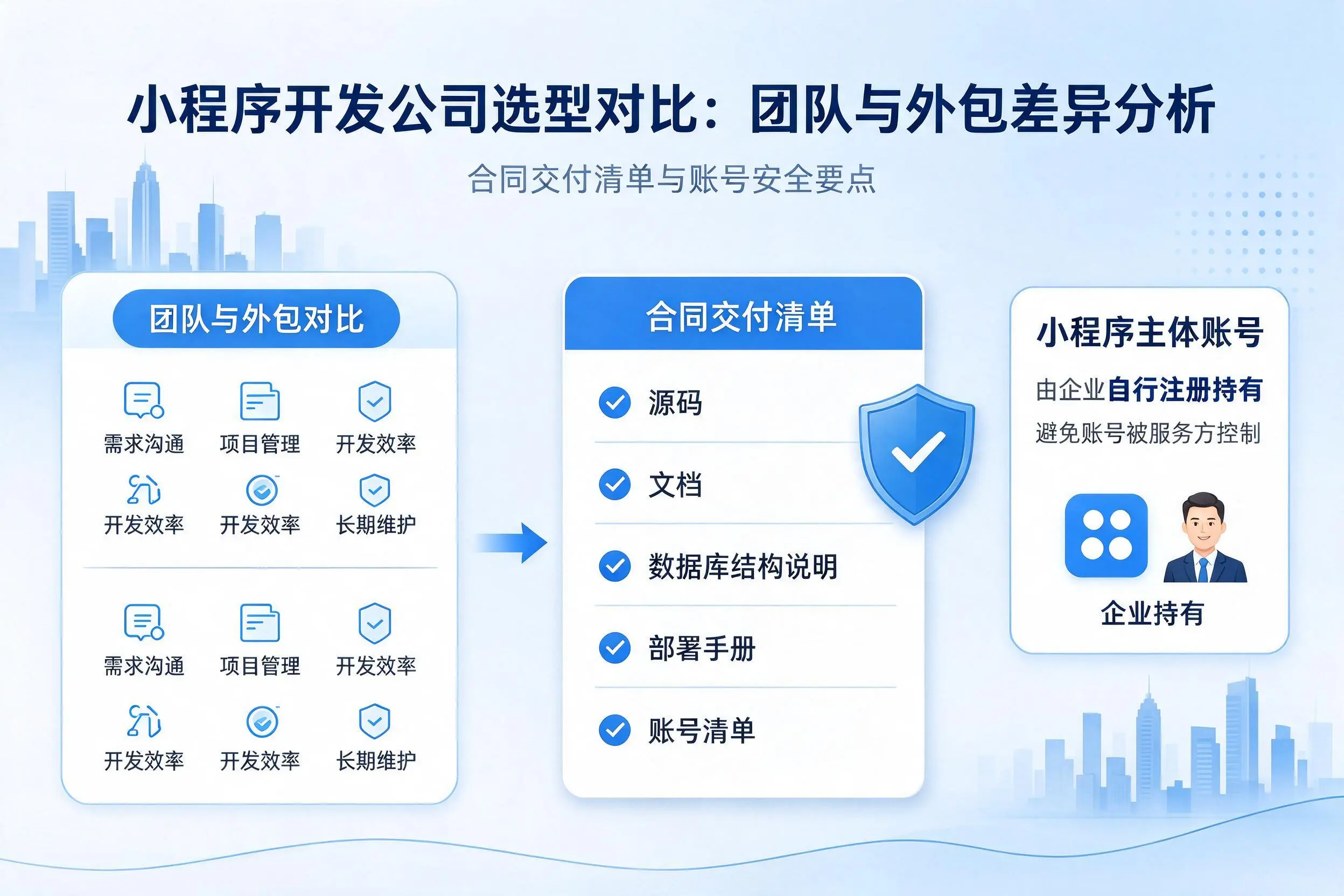 亳州小程序开发公司选型对比：团队与外包差异分析