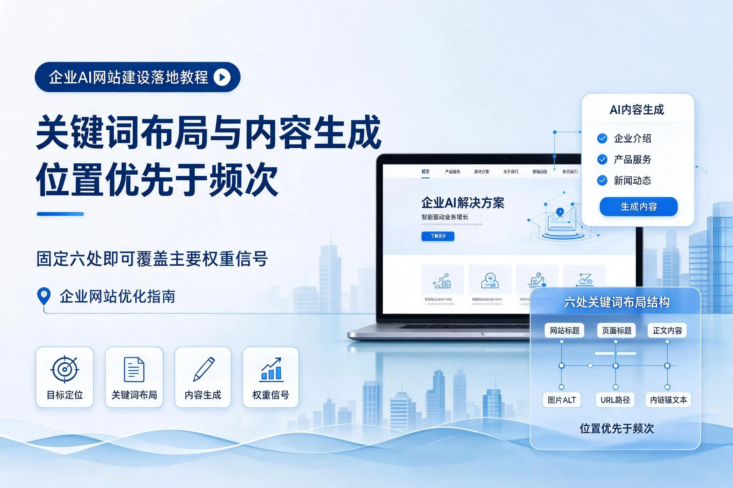 亳州企业AI网站建设落地教程:关键词布局与内容生成