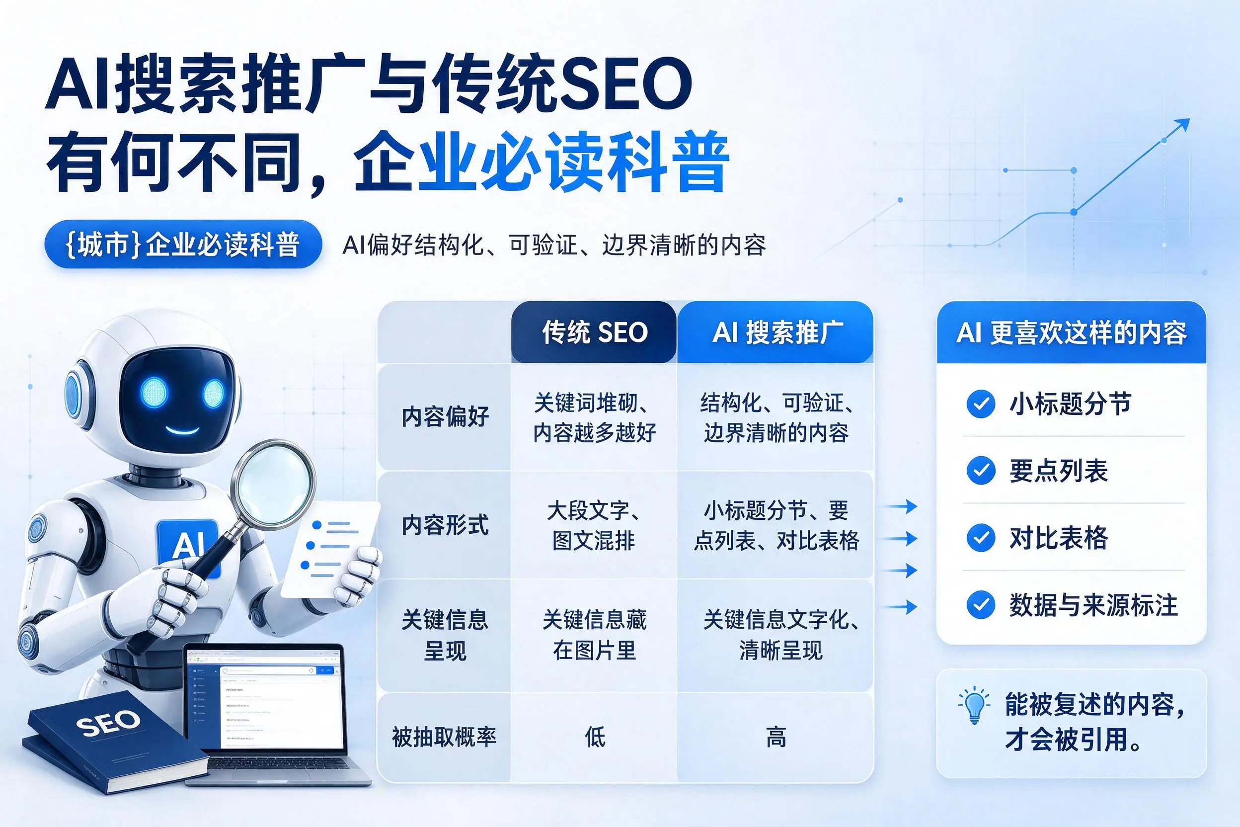 AI搜索推广与传统SEO有何不同，亳州企业必读科普